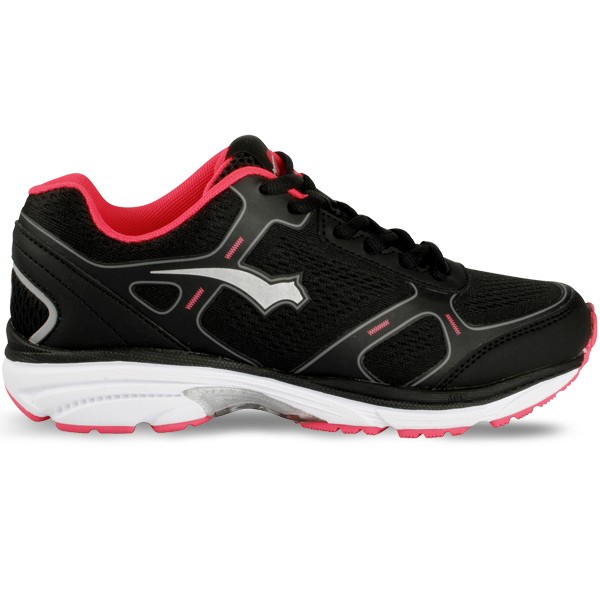 Svart/Rosa AEX C75 Woman Running Shoe, Bagheera Svart/Rosa AEX C75 Woman Running Shoe, Bagheera