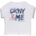 Vit/Lila Tee Manches, DKNY Child