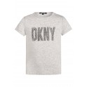 Light Grey Short Sleeves Tee, DKNY