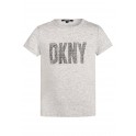 Gråmelerad Short Sleeves Tee, DKNY