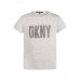 NEWS! Light Grey Short Sleeves Tee, DKNY
