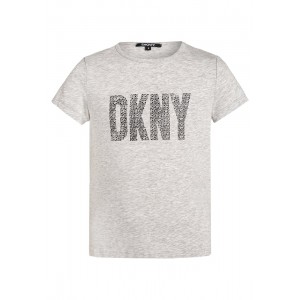 Light Grey Short Sleeves Tee, DKNY