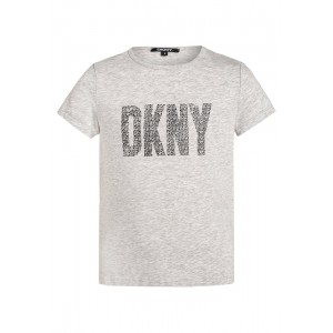 Gråmelerad Short Sleeves Tee, DKNY