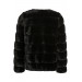 NEWS! Black Fake Fur Jacket, DKNY