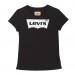 NEWS! Black/Caviar SS Logo Tee, Levi´s Girls