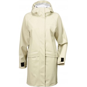 Vit/Light Beige Elly Womens Coat, Didriksons