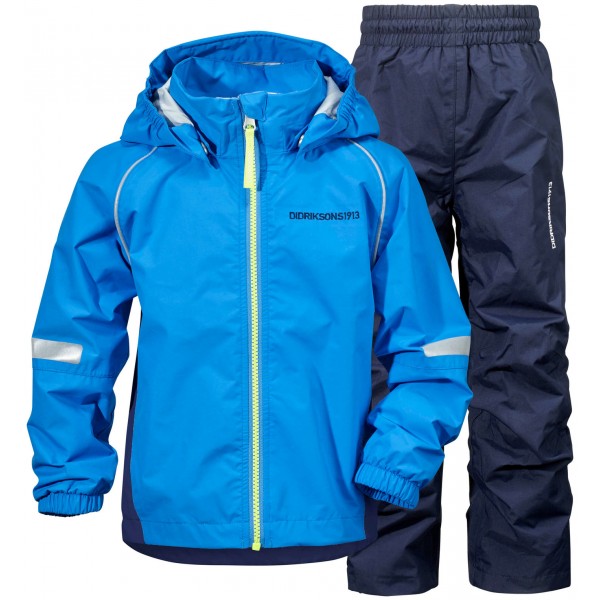 Blå/Sharp Blue Zvoro Kids Set, Didriksons Blå/Sharp Blue Zvoro Kids Set, Didriksons