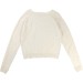NYHET! Ivory Pullover Ultrasons, Une Fille
