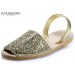 NEWS! Sandal Glitter Gold, Marenas