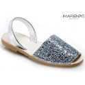Sandal Glitter Silver, Marenas