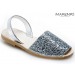 NYHET! Sandalett Glitter Silver, Marenas