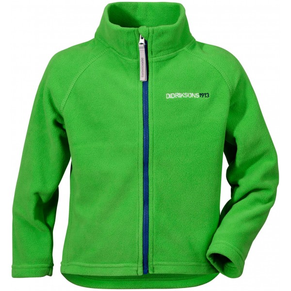 Grön/Kryptonite Green Monte Microfleece Kids Jacket, Didriksons Grön/Kryptonite Green Monte Microfleece Kids Jacket, Didriksons