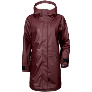 Wine Red/Old Rust Ulla Womens Coat, Didriksons