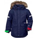 Mörkblå Storlien Kids Jacket, Didriksons