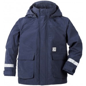 Mörkblå Callan Kids Jacket, Didriksons