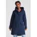 NAVY AGNES WOMENS COAT, DIDRIKSONS