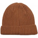 Leather Brown Nilsson Knitted Kids Beanie, Didriksons