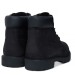 BLACK NUBUCK 6 IN PREMIUM WP BOOT YOUTH, TIMBERLAND