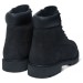 BLACK NUBUCK 6 IN PREMIUM WP BOOT JUNIOR, TIMBERLAND