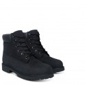 BLACK NUBUCK 6 IN PREMIUM WP BOOT JUNIOR, TIMBERLAND