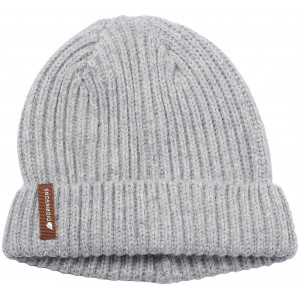 Grå Nilson Knitted Kids Beanie, Didriksons