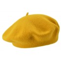 Yellow/Bronze Silia Beret, Seeberger