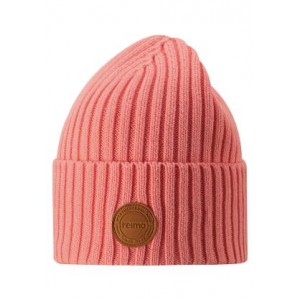 Coral Pink Hattara Beanie, Reima